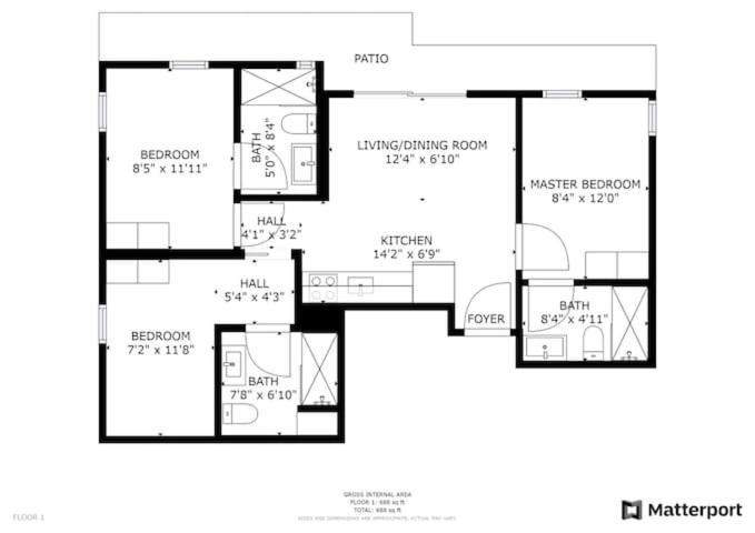 Aerie Apartments Miami Habitación foto